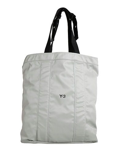Y-3 Shoulder bag Light grey 100% Polyurethane