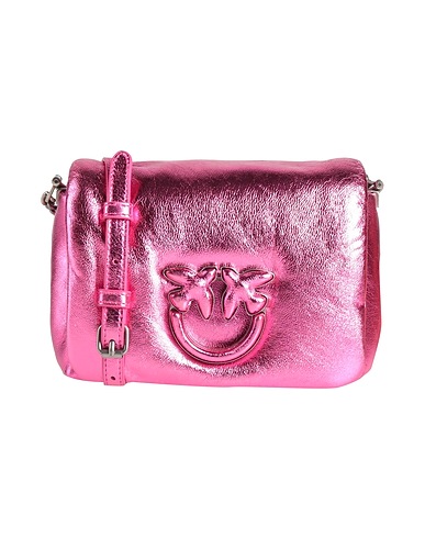 PINKO クロスボディバッグ フューシャ 羊革（シープスキン）