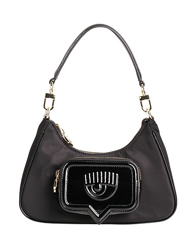 CHIARA FERRAGNI Handbag Black 100% Polyester