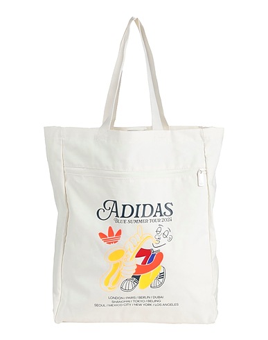 ADIDAS ORIGINALS Borsa a mano  LEISURE TOTE Avorio 100% Cotone