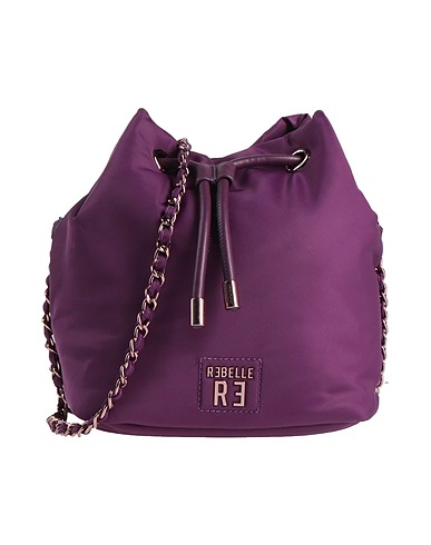 RƎBELLE Borsa a tracolla Viola 100% Poliestere