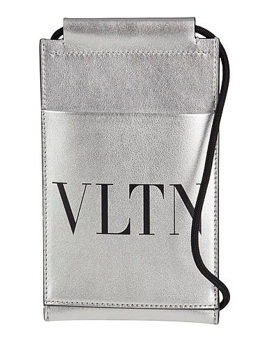 VALENTINO GARAVANI Small Leather Goods Silver Leather