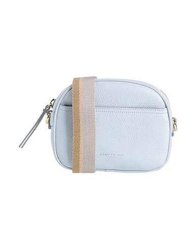 GIANNI CHIARINI Across-body bag Sky blue Leather