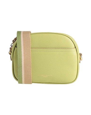 GIANNI CHIARINI Across-body bag VERDE CHIARO Leather