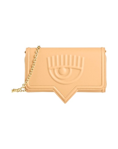 CHIARA FERRAGNI Cross-body bags SABBIA 100% Polyester, Polyurethane resin