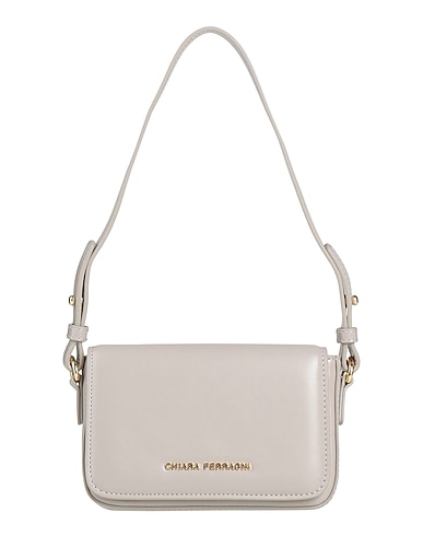CHIARA FERRAGNI Borsa a mano Grigio chiaro 100% Poliestere