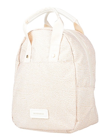 BORBONESE Rucksacks Cream 100% Polyester