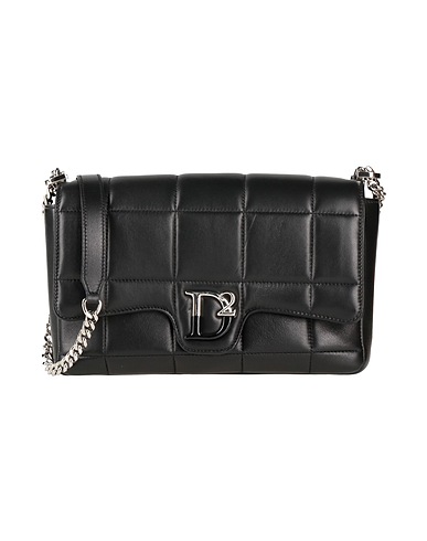 DSQUARED2 Across-body bag Black Leather
