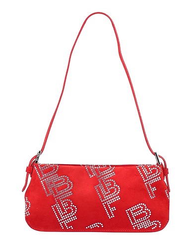 BY FAR Shoulder bag Red 100% Cow leather