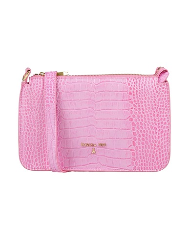 PATRIZIA PEPE Cross-body bags Pink 100% Leather