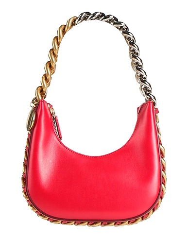 STELLA McCARTNEY Handbag Red 51% Polyester, 49% Polyurethane