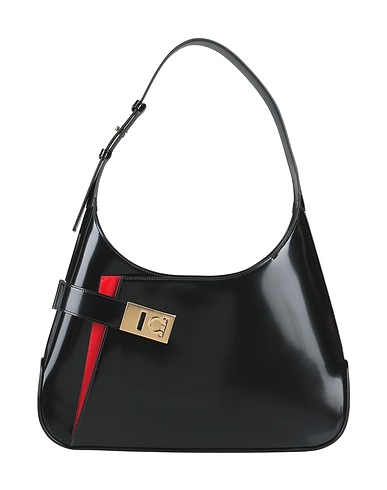 FERRAGAMO Handbag Black Calfskin