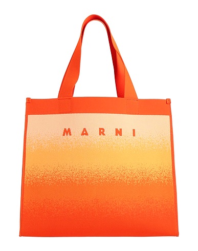 MARNI Handbag Silver 100% Polyester, Cotton, Polyurethane