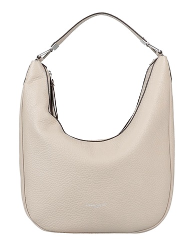 GIANNI CHIARINI Shoulder bag Light grey Leather