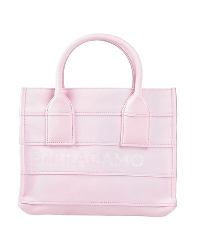 FERRAGAMO Handbag Pink 90% Cotton, 10% Acrylic