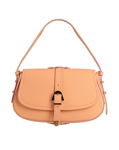 COCCINELLE Handbag Apricot 100% Cotton
