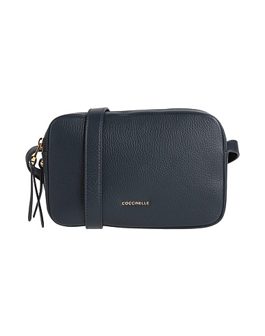 COCCINELLE Across-body bag Midnight blue Leather