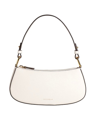 COCCINELLE Handbag Ivory Leather