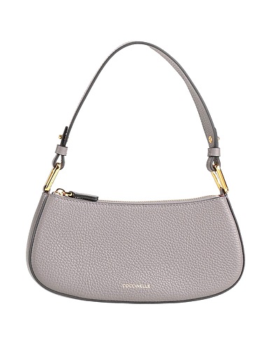 COCCINELLE Handbag Grey Leather