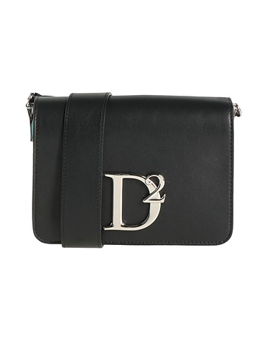 DSQUARED2 Across-body bag Black Calfskin