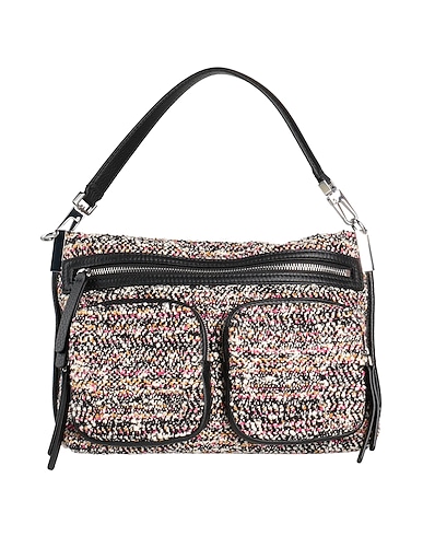 COCCINELLE Borsa a mano Nero Fibre tessili