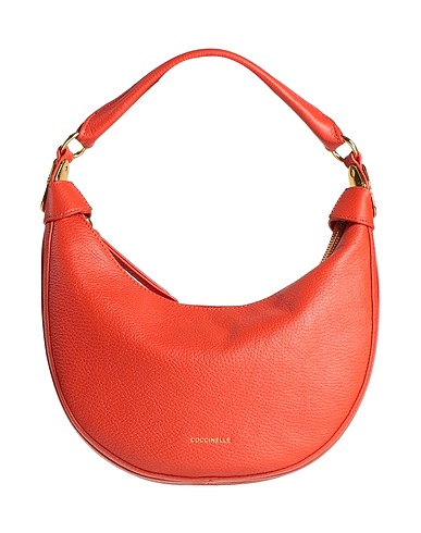 COCCINELLE Handbag Rust Leather