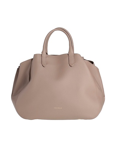 COCCINELLE Handbag Khaki Leather