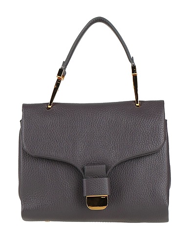 COCCINELLE Handtasche Grau Leder