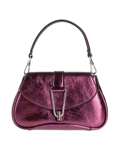 COCCINELLE Handbag Dark purple Leather