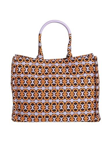 COCCINELLE Handbag Lilac Textile fibers, Leather