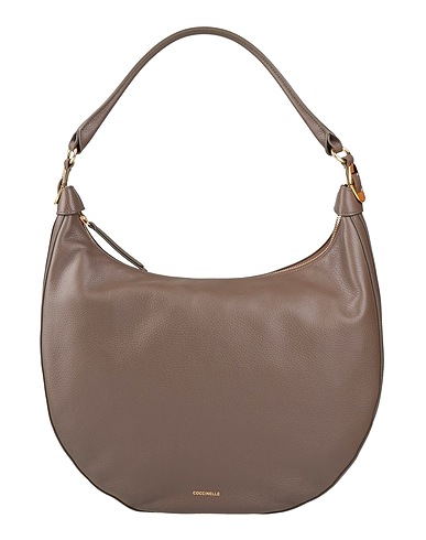 COCCINELLE Handbag Chocolate brown Leather