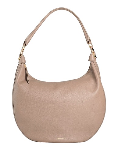 COCCINELLE Sac à main Gris taupe Cuir