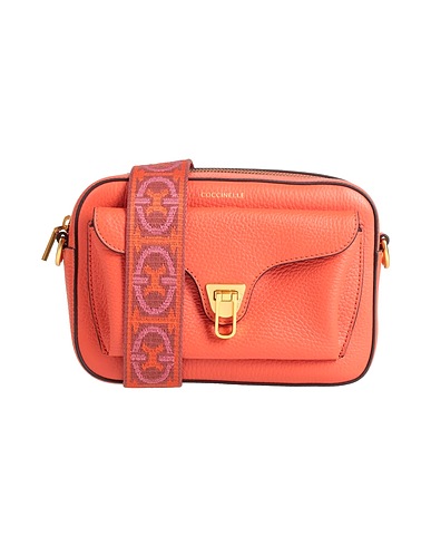 COCCINELLE Umhängetasche Koralle Leder