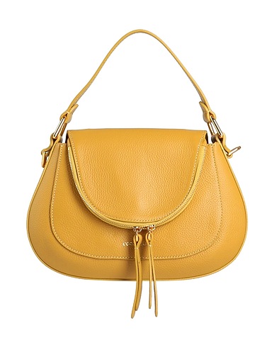 COCCINELLE Handtasche Senf Leder
