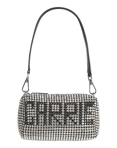LA CARRIE Handbag Silver Textile fibres