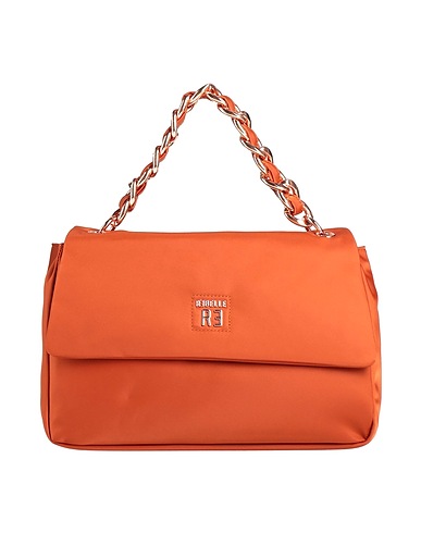 RƎBELLE Borsa a mano Ruggine 100% Poliestere
