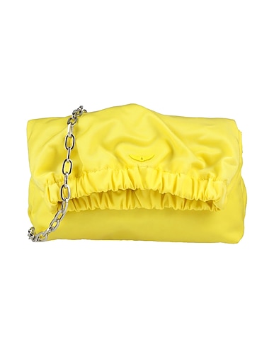 ZADIG&VOLTAIRE Across-body bag Yellow Textile fibres