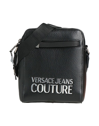 VERSACE JEANS COUTURE Cross-body bags 100% Polyurethane, Polyurethane resin