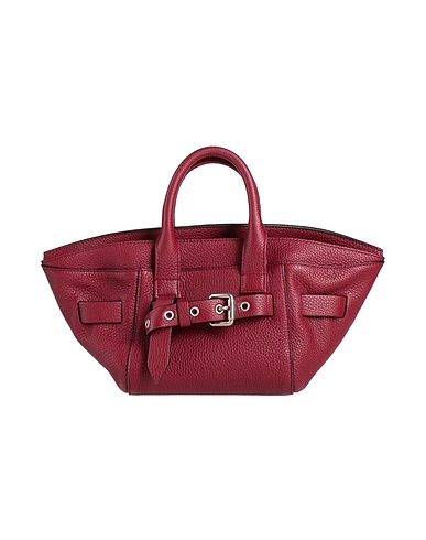 MARNI Handbag Burgundy 100% Calfskin, Brass