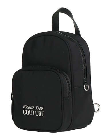 VERSACE JEANS COUTURE Backpacks Black 100% Polyamide