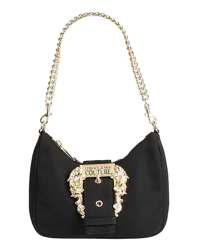 VERSACE JEANS COUTURE Handbag Black 100% Polyamide