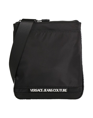 VERSACE JEANS COUTURE Across-body bag Black 100% Polyamide