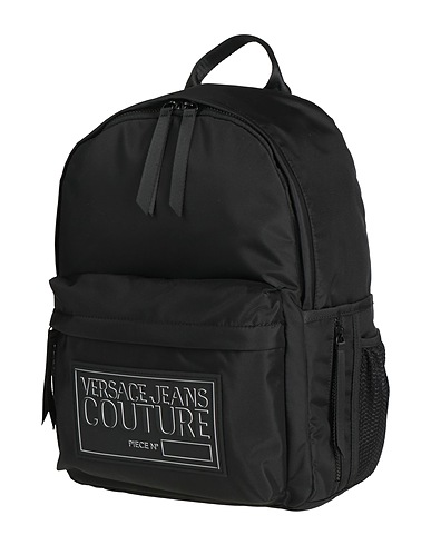 VERSACE JEANS COUTURE Backpacks Black 100% Polyamide