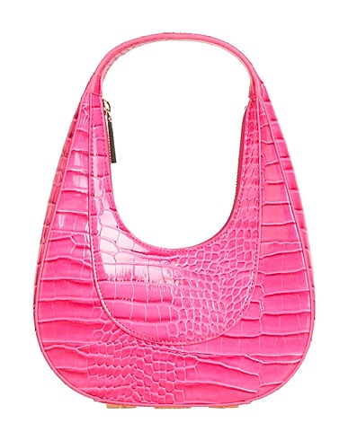 CHIARA FERRAGNI Handbag Pink 100% Polyester, Polyurethane resin