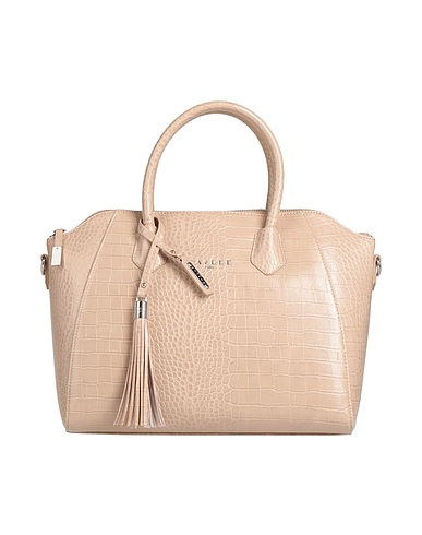 GAëLLE Paris Handbag Beige 100% Polyurethane
