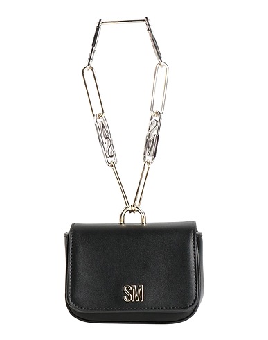 STEVE MADDEN Τσάντα χειρός Μαύρο 100% Πολυουρεθάνη