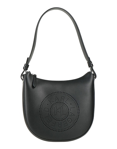KARL LAGERFELD Borsa a mano K/CIRCLE MOON SHB PERFORATED
 Nero 100% Pelle di bovino