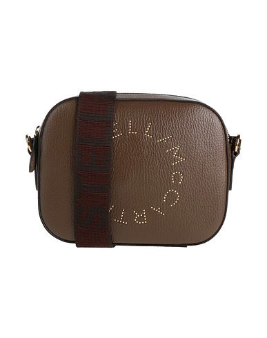 STELLA McCARTNEY Across-body bag Dark brown 67% Polyurethane, 33% Polyamide