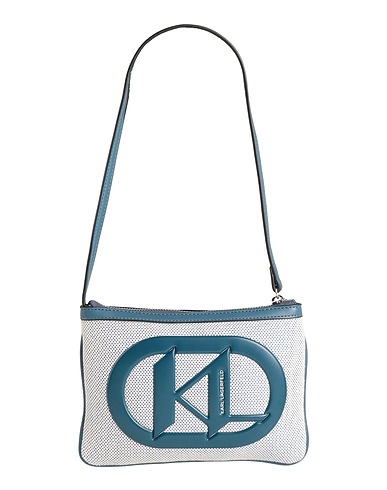 KARL LAGERFELD Shoulder bag 57% Polyurethane, 22% Polyester, 21% Cotton