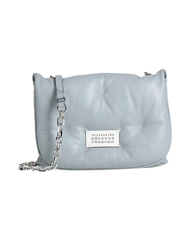 MAISON MARGIELA Across-body bag Grey 100% Ovine leather, Zinc, Aluminium, Copper